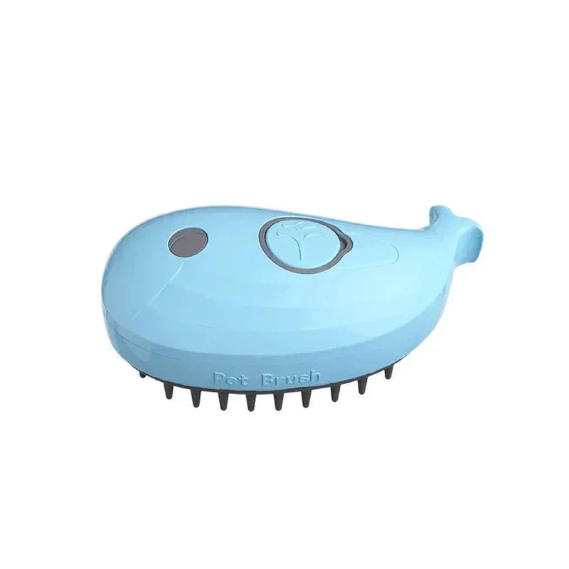 Electric Cat Steam Brush – 3 - In - 1 Pet Grooming Comb with Water Spray for Cats and Dogs, USB Rechargeable - PawVibe