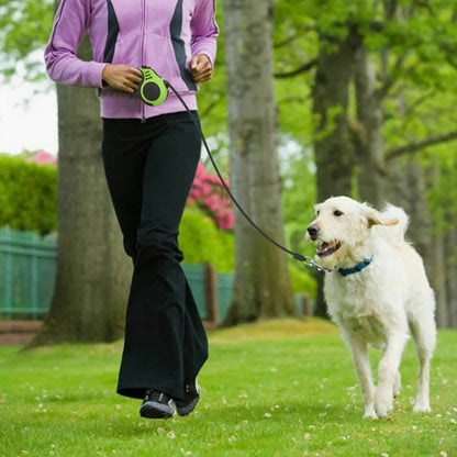 Automatic Retractable Dog Leash - Dual Size Options with Brake & Lock Safety System - PawVibe