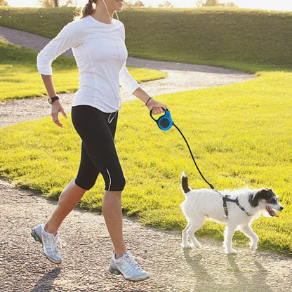 Automatic Retractable Dog Leash - Dual Size Options with Brake & Lock Safety System - PawVibe