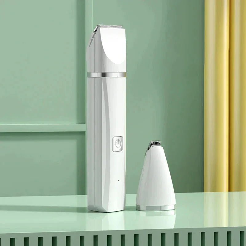 4 in 1 Electric Pet Grooming Kit - Hair Trimmer, Clippers, Nail Grinder for Cats & Dogs - PawVibe
