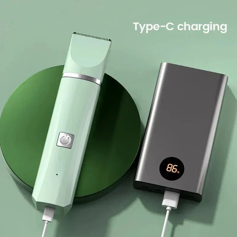 4 in 1 Electric Pet Grooming Kit - Hair Trimmer, Clippers, Nail Grinder for Cats & Dogs - PawVibe