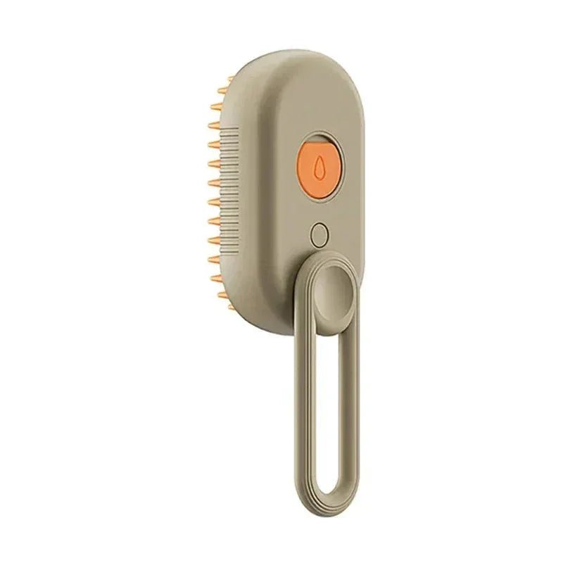 Electric Cat Steam Brush – 3 - In - 1 Pet Grooming Comb with Water Spray for Cats and Dogs, USB Rechargeable - PawVibe