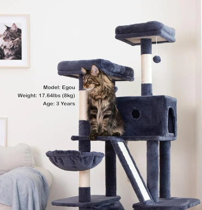 Cat Tree for Large Cats Cat Tower for Indoor - PawVibe